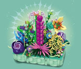 Ornaments Home Decoration Building Blocks Flowers Creative Thinking Building Blocks Flower Building Block